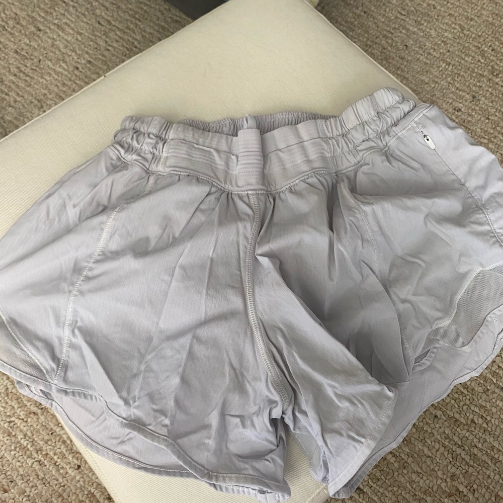 White Lululemon Shorts